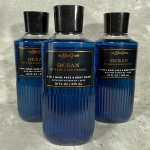Bath & Body Works 3er Set Ocean Herren Kollektion 3 in 1 Duschgel - Bild 1 von 3