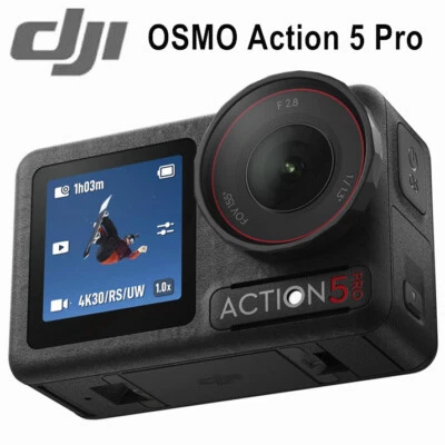 DJI Osmo Action 5 Pro 4K/120fps Action Camera 1/1.3" Sensor AI Subject Tracking  - Image 1 of 4