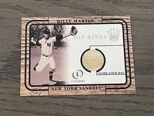 2001 Fleer Legacy Hit Kings Bat Billy Martin New York Yankees