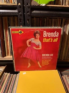 Brenda Lee – Brenda, That's All Vintage 33rpm VG+ AB76 - Picture 1 of 2