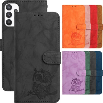 For Samsung A32 A13 A12 A51 A22 A50 Animal Pattern Wallet Case Phone Case Cover - Image 1 of 4