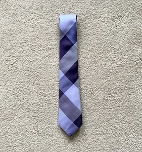 Banana Republic Seide Diamant lila Krawatte - Bild 1 von 3