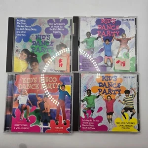 Kindertanzparty und Disco Tanzparty von Kid's Dance Express 4 CD KONVOLUT - Bild 1 von 6