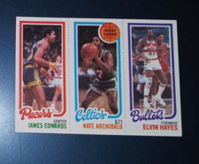 1980-81 Topps Edwards-Archibald Leader-Hayes (118-32-248) near mint-mint