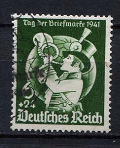 German Reich WW II : Nazi Stamp Day from 1941 - used - Picture 1 of 1