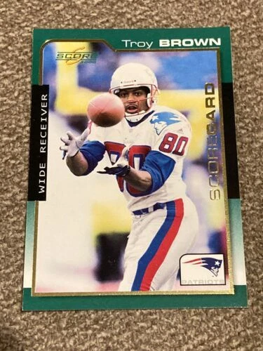 2000 Score Scorecard #122 Troy Brown SP 0007/2000 New England Patriots - Image 1 of 1