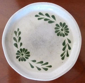 Vintage Talavera Pottery Small Round Plate Handcrafted Made in Mexico 4 3/4" D - Picture 1 of 7