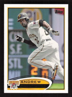 2012 Topps #497a Andrew McCutchen Pittsburgh Pirates - Image 1 of 2