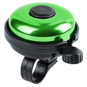 Classic Bike Bell, Aluminum Bicycle Bell, Loud Crisp (Green-Right Hand Use) - Picture 1 of 8