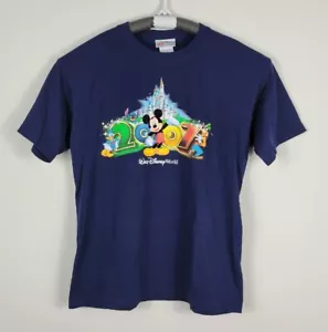 Camiseta WALT DISNEY WORLD 2007 Mickey Mouse Pato Donald Castillo Goofy Juvenil L - Imagen 1 de 5