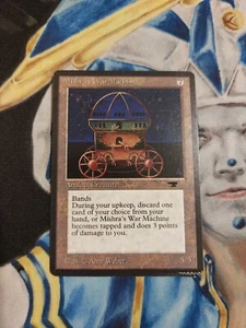 Mishra's War Machine (Factory Error Crimp) MTG Antiquities Rare Near-Mint x1 - Picture 1 of 6