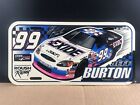 NASCAR Jeff Burton #99 Plastic License Plate COMBINED SHIP $1 PER MULT