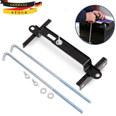 Auto Batteriehalter Batteriehalterung Batteriebefestigung Verstellbar Boot Van  - Bild 1 von 4