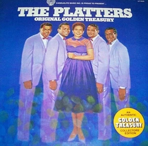 THE PLATTERS "ORIGINAL GOLDEN TREASURY" (5 LPS) USED LP (VG/EX) - Picture 1 of 1
