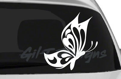 Butterfly #1 Vinyl Decal Sticker, Pretty, Butterflies, Moth, Insect, Monarch - Image 1 of 3