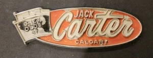 Jack Carter-Chevy-Olds-Calgary--Metal Dealer Emblem Car vintage SM6559 - Bild 1 von 2