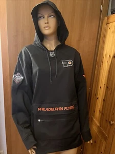 Philadelphia Flyers Fanatics 2024 NHL Stadium Series Black Pullover Hoodie Men's - Picture 1 of 13