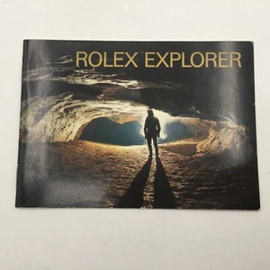 Rolex Explorer Booklet 1993 - 2010 Genuine Language English Select Age - Picture 1 of 43
