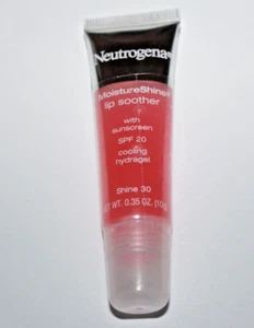 Neutrogena MoistureShine Lip Soother Gloss SPF 20 #30 Shine Sealed + Gift - Picture 1 of 2
