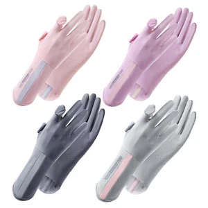 UV Protection Driving Sunblock Full Finger Touchscreen Gloves Women Sun Gloves - Picture 1 of 16