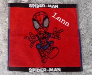 Spiderman Gesichtstuch - personalisiert mit beliebigem Namen, perfekt für Marvel Fan - Bild 1 von 1