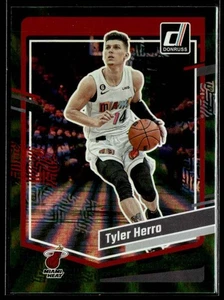 2023-24 Donruss Green Laser Holo Tyler Herro #27 TS1 - Bild 1 von 2