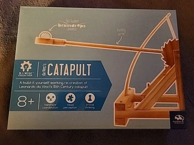 NEW ~ D.I. WISE Collection Da Vinci's Catapult - Build It Yourself ~ Ages 8+ - Image 1 of 2