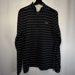 Good Good Golf Long Sleeve Med Black And White Stripe - Picture 1 of 8