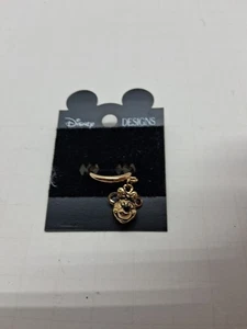 Vintage Disney Designs Fashion Gold Minnie Mouse Child Size Ring - Picture 1 of 5