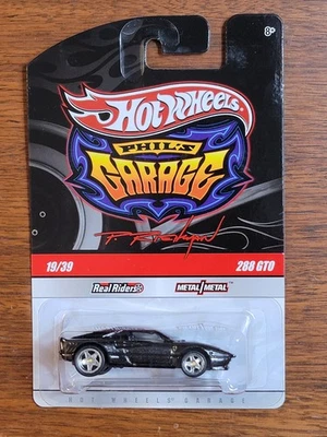 Hot Wheels Phil's Garage Ferrari 288 GTO Negro Raro con Protector Esterlina Raro Foto 1 de 4