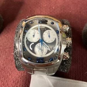 INVICTA LUPAH QUARTZ WATCH MODEL 1688 BLUE HANDS - Picture 1 of 5