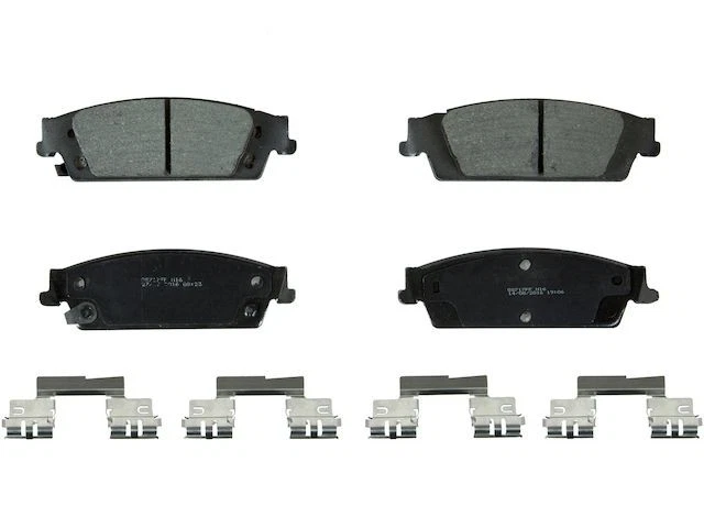 Rear Brake Pad Set For 2014-2018 GMC Sierra 1500 2015 2016 2017 XS187YV - Image 1 of 1