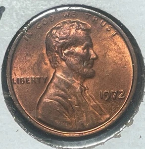 1972 DOUBLE DIE FS 107 LINCOLN CENT ~CH/BU RB ~BEAUTIFUL COIN~ - Picture 1 of 4