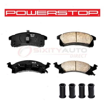 PowerStop Front Disc Brake Pad & Hardware Kit for 1992-1994 Pontiac Sunbird ea Foto 1 de 4
