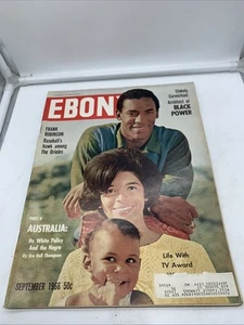 Vtg. September 1966 Ebony Magazine Bill Cosby, Wife Camille Daughter Erika Cover - Picture 1 of 9