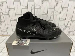 New Nike Phantom Luna II Elite FG Soccer Cleats Black Silver Mens 6.5 FJ2572-001 - Picture 1 of 14