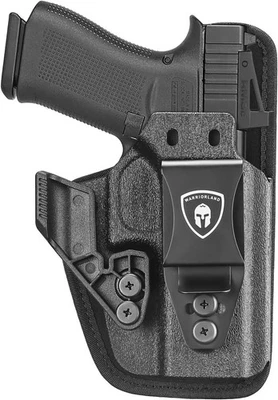 WARRIORLAND IWB Hybrid Holster,For Glock 43X/43X MOS/43/48 MOS/48-Optic Ready,RH - Image 1 of 4