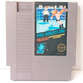 Pro Wrestling NES Nintendo Authentic Tested Working Original Cartridge Only