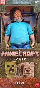 Mattel Minecraft The Movie - STEVE (Jack Black) 30cm Actionfigur NEU&OVP 2025 - Bild 1 von 1