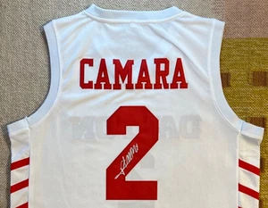 Toumani Camara signed Autogramm Dayton Flyers NCAA Trikot NBA Trail Blazers - Bild 1 von 4