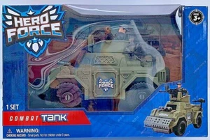 NEW Hero Force Combat Tank Action Figure Army Soldier Toy Set BIRTHDAY - Picture 1 of 3