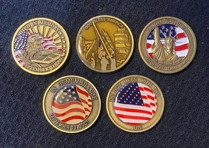 9/11 Gedenkmarken Lot 5 - Bild 1 von 2