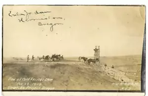 Postkarte Cold Springs Dam Umatilla Project Oregon OR RPPC 1908 Hermiston Erz #65 - Bild 1 von 2