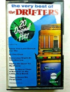 THE DRIFTERS - THE VERY BEST OF THE DRIFTERS 20 ORIGINAL HITS - CASSETTE - Picture 1 of 4