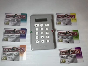 Monopoly Electronic Banking Game 2008 Replacement Banker Unit & 6 Debit Cards - Picture 1 of 6