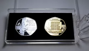 Pair of ENGLAND Women's Football European CHAMPOINS Commemoratives. Lionesses - Picture 1 of 12