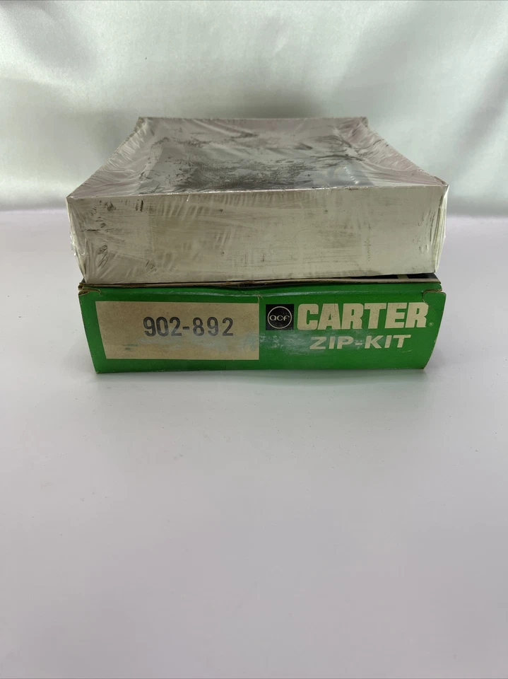 Chevrolet Camaro 1972, Chevelle, 307 Ci, kit de reconstrucción de carburador Carter 902-892 Foto 1 de 2