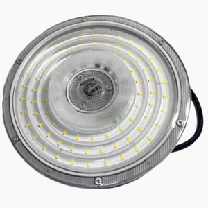 Faro LED industriale 150W IP65 6500K cappellone UFO slim illuminazione intensa - Foto 1 di 4