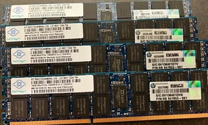 NANYA - 16GB 2Rx4 PC3L-10600R-9-12-J1 - NT16GC72C4NB0NL-CG - USED Price Per Modu - Picture 1 of 1