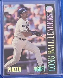1994 Donruss Long Ball Leaders #7 Mike Piazza LA Dodgers Baseball Card p